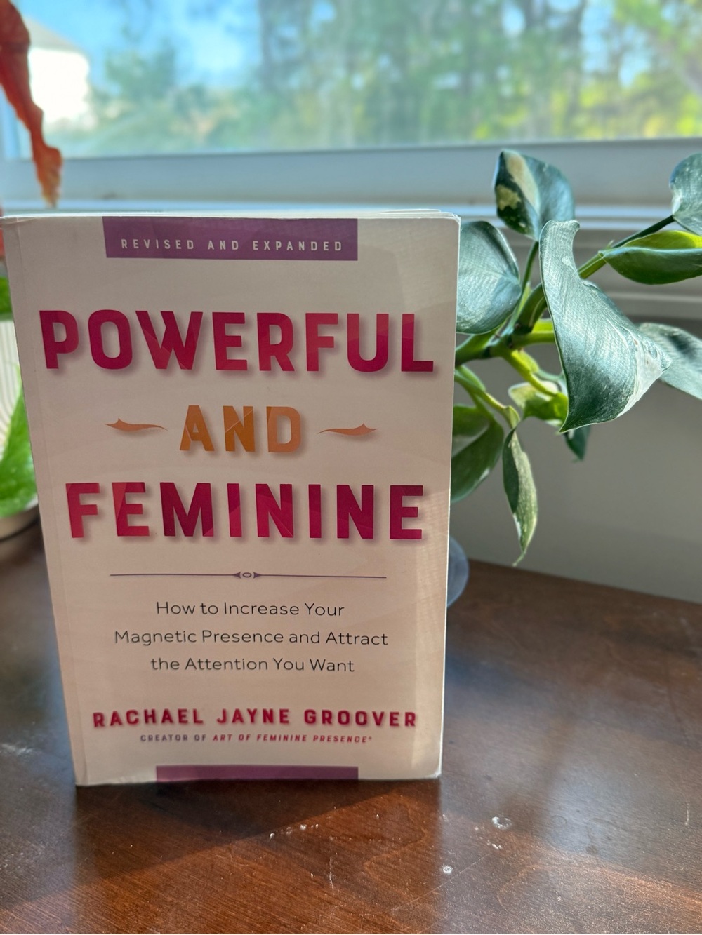 Powerful and Feminine Book Rachael Jayne Groover Self Help
